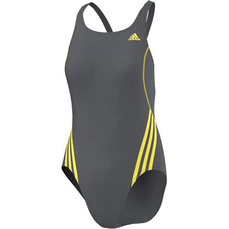 adidas badeanzug grau schwarz gelb|adidas tankini damen.